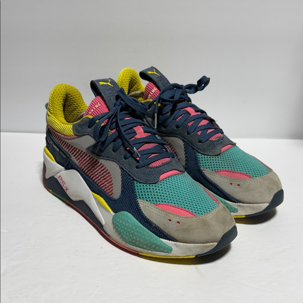 Puma RS-X Market Multicolor Mesh & Suede Sneakers